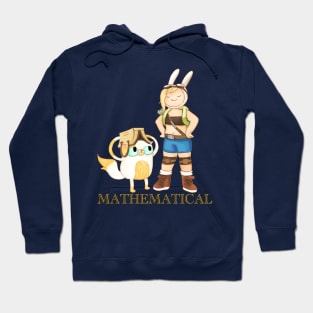 Mathematical, Fionna and Cake, Adventure Time fan art Hoodie